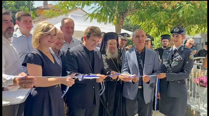 Εγκαινιάστηκε το ΑΤ Καλλινδοίων στη Θεσσαλονίκη - Η πολιτική έχει αξία όταν έχει αποτέλεσμα, είπε ο Χρυσοχοΐδης