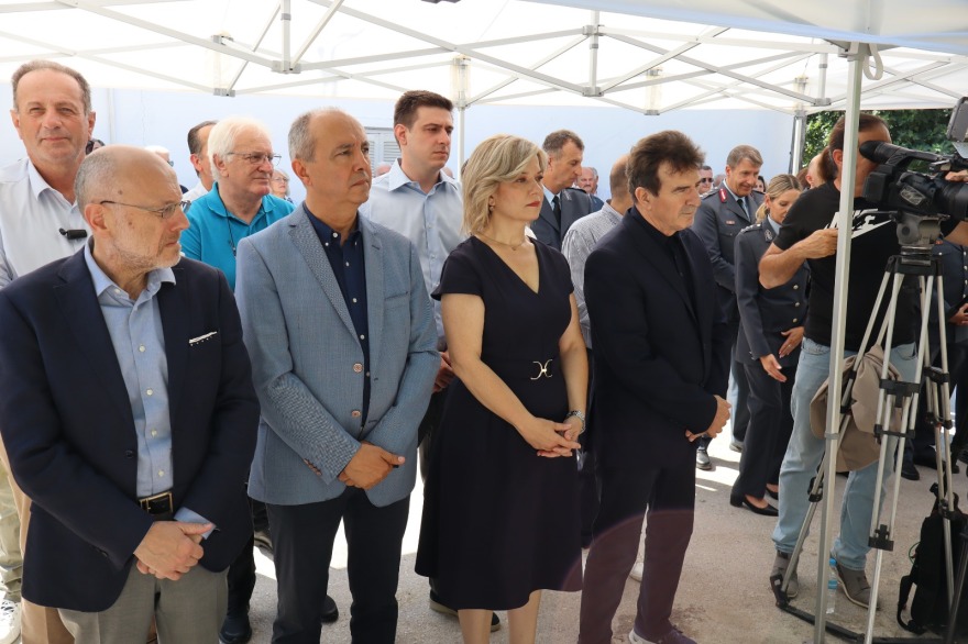 Εγκαινιάστηκε το ΑΤ Καλλινδοίων στη Θεσσαλονίκη - Η πολιτική έχει αξία όταν έχει αποτέλεσμα, είπε ο Χρυσοχοΐδης