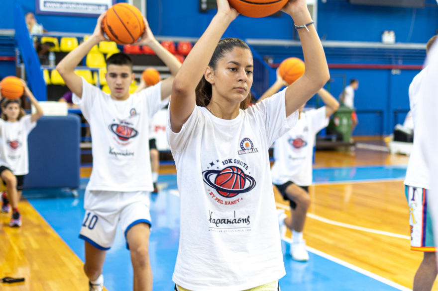 Ξεκινά τη Δευτέρα 14 Ιουλίου το 10K Shots  - The Shooting Camp για νεαρούς αθλητές 