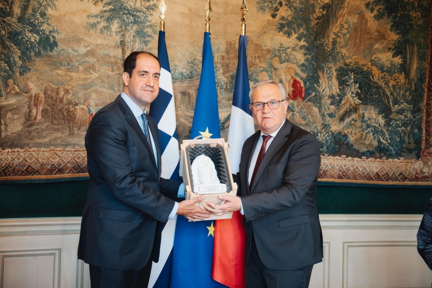 In Paris Kefalogiannis: Signature of Greece - France Road Cooperation Map for Civil Protection