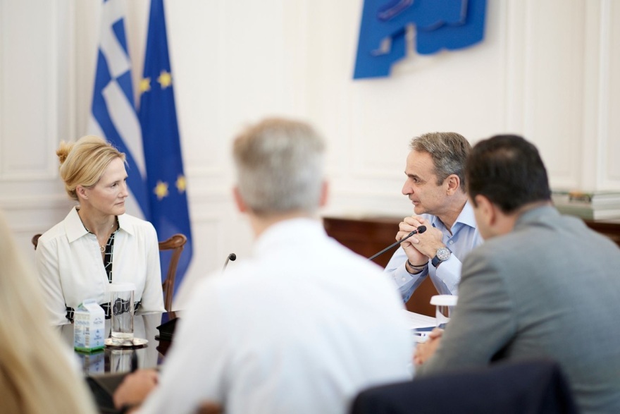 Μητσοτάκης: Συναντήθηκε με αντιπροσωπεία της Meta - Στο επίκεντρο η προστασία των νεών από τους ψηφιακούς κινδύνους