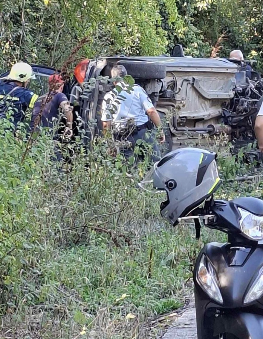 Τροχαίο ατύχημα στην εθνική οδό Γρεβενών – Καλαμπάκας με τρεις τραυματίες