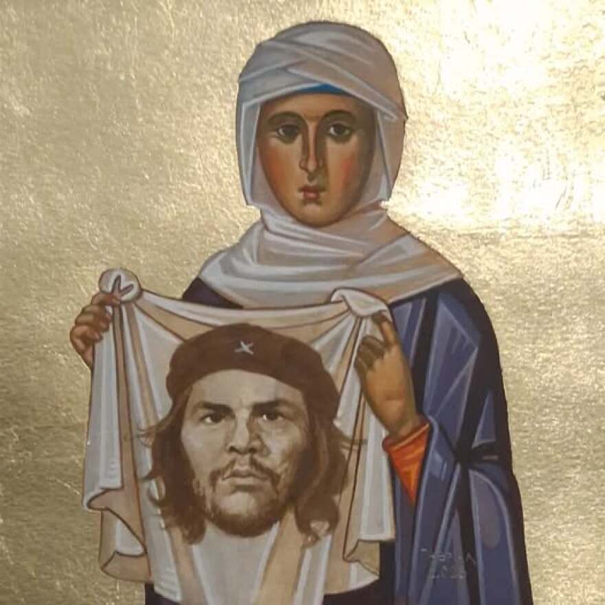 Σάλος στην Κύπρο με έργα του ζωγράφου Γιώργου Γαβριήλ, αντιδράσεις για εικόνες του Χριστού και της Παναγίας