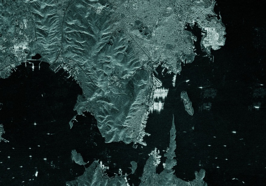 Ελληνικοί δορυφόροι κατέγραψαν από το διάστημα τη φρεγάτα Κίμων να φτάνει στην Ελλάδα, δείτε φωτογραφία