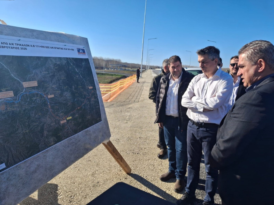 Στο 93% η πρόοδος κατασκευής στο Βόρειο Τμήμα του Αυτοκινητοδρόμου Ε65, ολοκληρώνεται τους επόμενους μήνες
