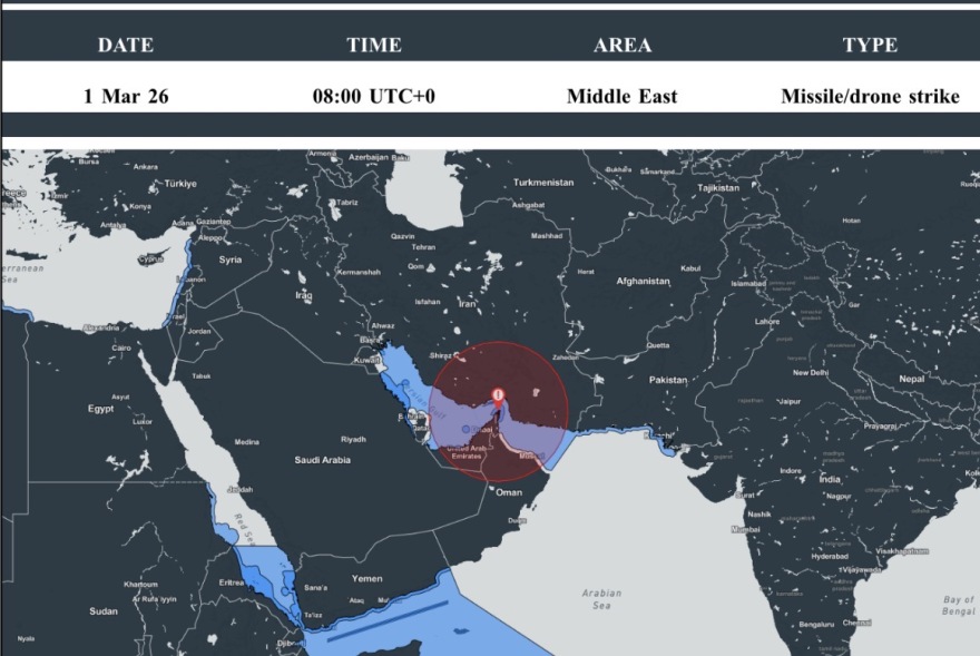 Επίθεση σε δεξαμενόπλοιο ανοικτά του Ορμούζ - Τέσσερις τραυματίες και εγκατάλειψη του πλοίου