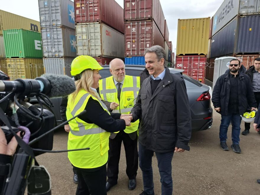 Μητσοτάκης: Το λιμάνι της Θεσσαλονίκης αναβαθμίζεται και θα μετατραπεί σε πλήρη διαμετακομιστικό κόμβο