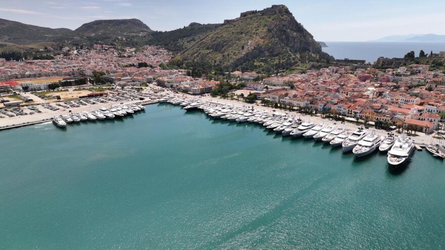  Εντυπωσιακές εικόνες από το 11ο Mediterranean Yacht Show στο Ναύπλιο