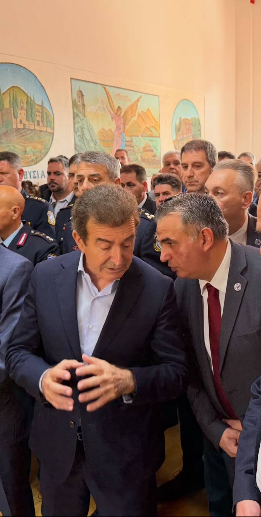 To FBI της Κρήτης εγκαινίασε ο Χρυσοχοΐδης: «Να είστε χρήσιμοι στους πολίτες» είπε στους αστυνομικούς