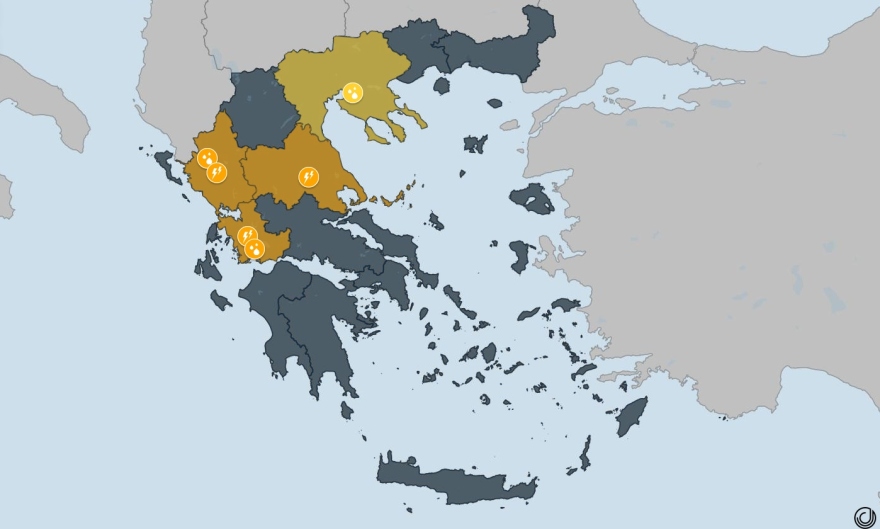 ΕΜΥ: Νέο έκτακτο δελτίο επιδείνωσης καιρού