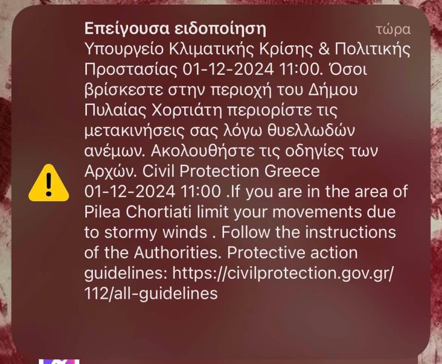 Θεσσαλονίκη - Κακοκαιρία Bora: Έκλεισαν δρόμοι λόγω υδάτων και πτώσης δέντρων - 112 στην Πυλαία