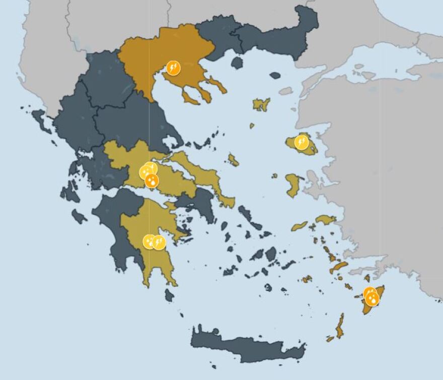 Έκτακτο δελτίο επιδείνωσης καιρού -Πώς θα εξελιχθεί η κακοκαιρία