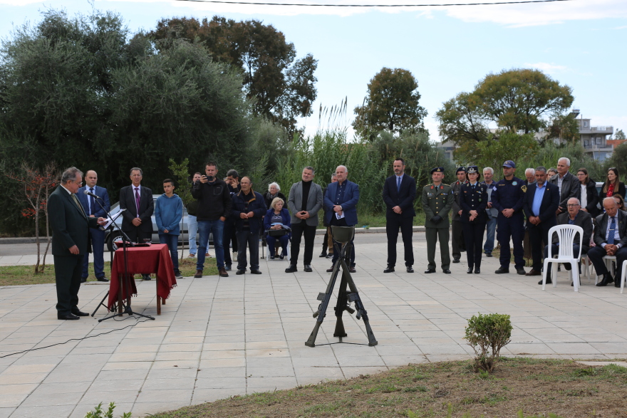 Εκδήλωση μνήμης στο Μεσολόγγι για τον στρατηγό Δημήτριο Θεοδωράκη