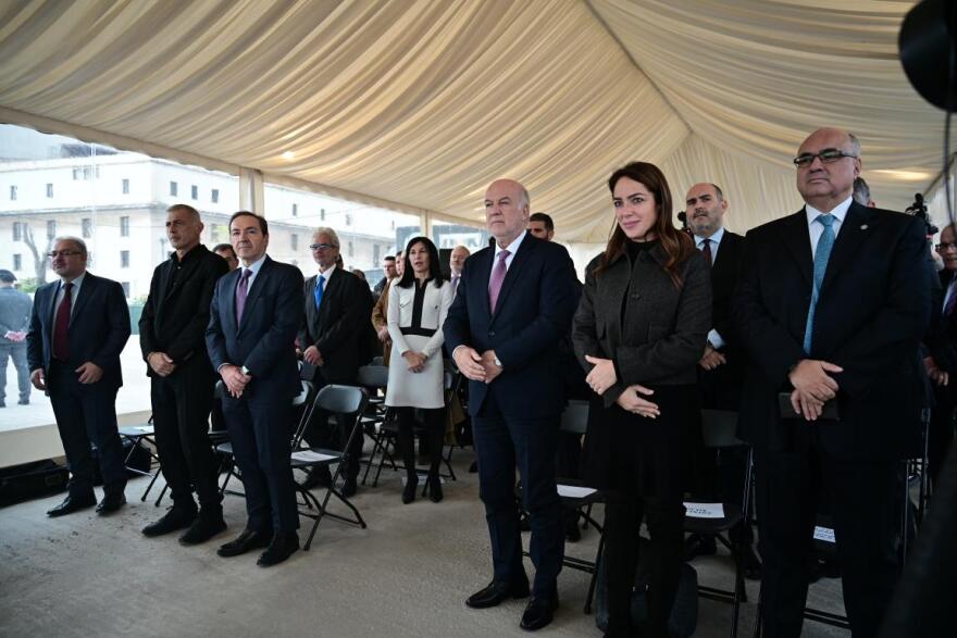 Θεμελίωση του νέου δικαστικού μεγάρου Πειραιά από τον Γιώργο Φλωρίδη