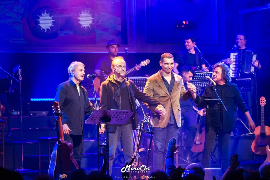 Γιώργος Νταλάρας - Βασίλης Παπακωνσταντίνου: Έκαναν πρεμιέρα - Δείτε στιγμιότυπα από μια ιστορική μουσική συνάντηση