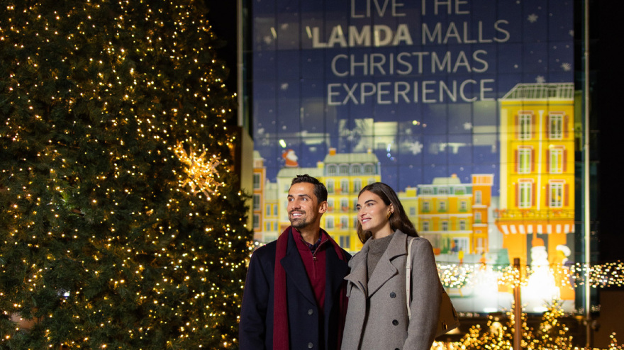 Ανακαλύψτε τη μαγεία των Χριστουγέννων  στα εμπορικά κέντρα της LAMDA Development 