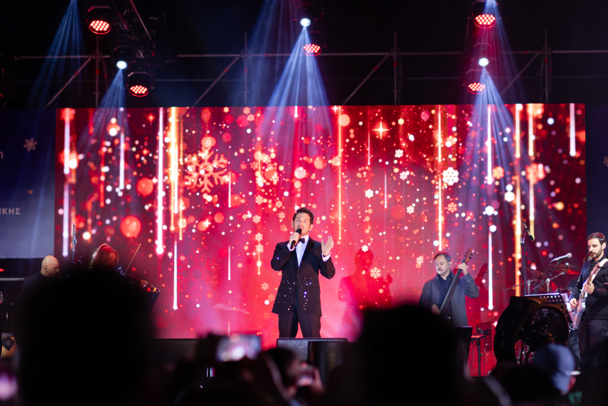 Χριστούγεννα γεμάτα φως και χαρά στο ανανεωμένο Πεδίον του Άρεως!