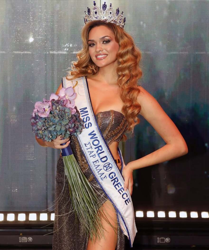 Στέλλα Μιχαηλίδου: Το να φέρω το στέµµα της Miss World στην Ελλάδα, όπως έκανε η Ειρήνη Σκλήβα, θα ήταν ένα όνειρο