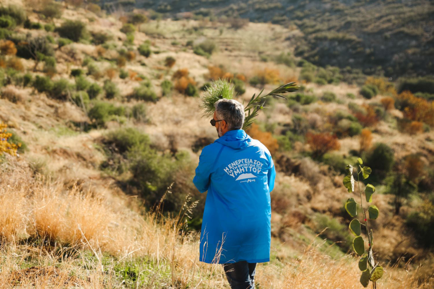 Η nrg δίνει ενέργεια για τη φροντίδα του Υμηττού