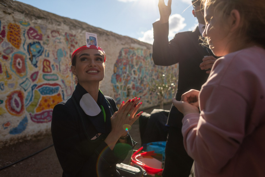 Οι δράσεις του «AEGEAN Santa Crew» μετέφεραν τη μαγεία των Χριστουγέννων