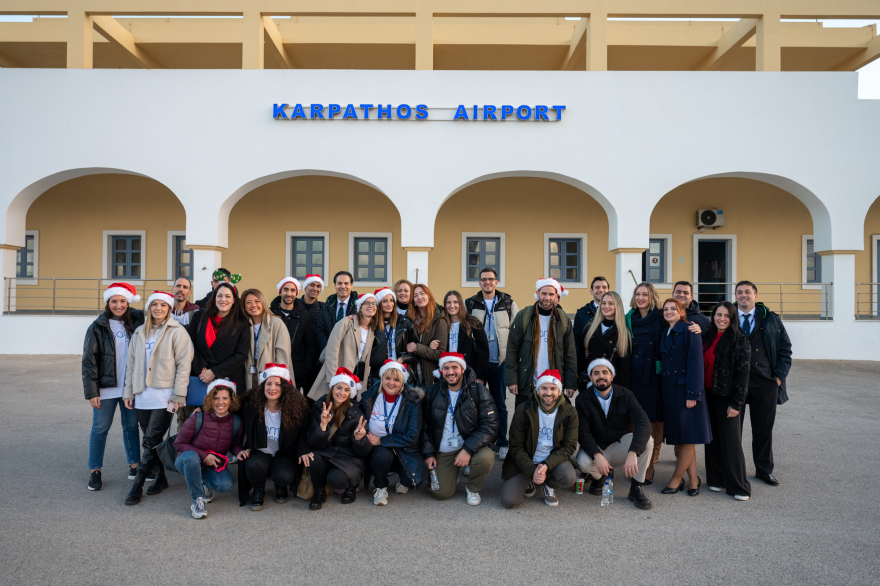 Οι δράσεις του «AEGEAN Santa Crew» μετέφεραν τη μαγεία των Χριστουγέννων