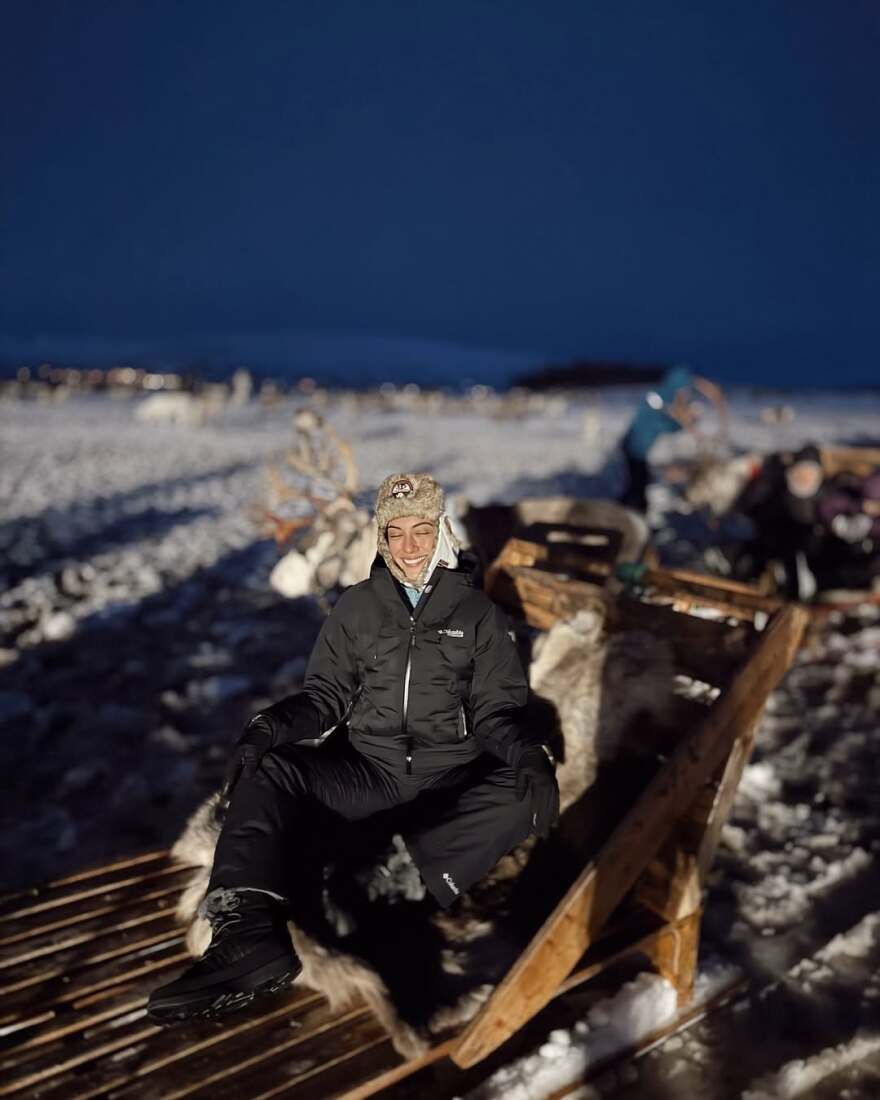 Ευγενία Σαμαρά: Νέες φωτογραφίες από το ταξίδι της ηθοποιού στη Νορβηγία