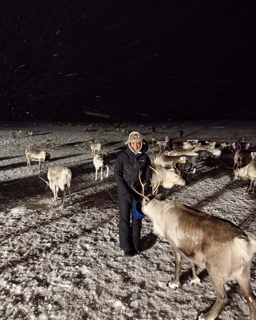 Ευγενία Σαμαρά: Νέες φωτογραφίες από το ταξίδι της ηθοποιού στη Νορβηγία