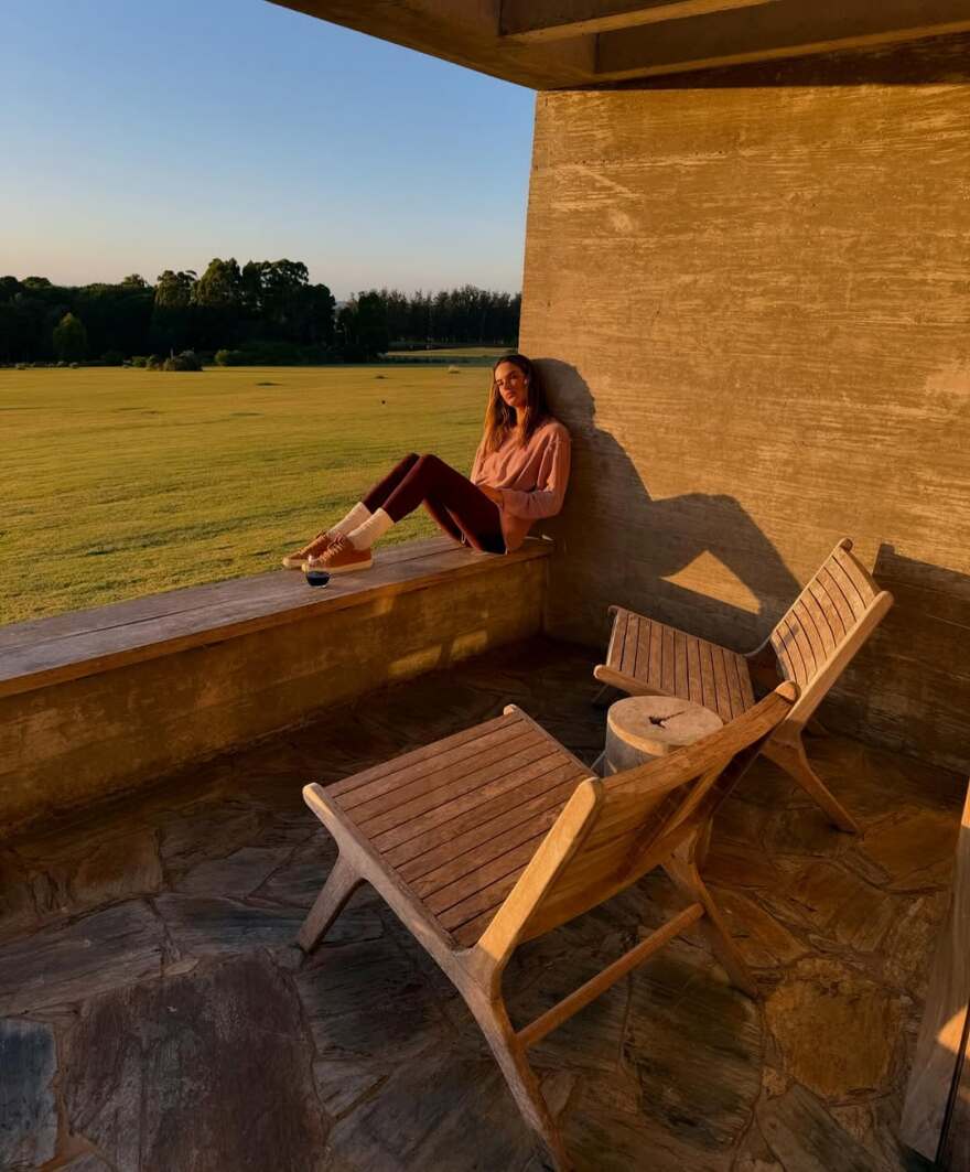 Αλεσάντρα Αμπρόσιο: Οι φωτογραφίες από την Πρωτοχρονιά στην Ουρουγουάη μαζί με τον σύντροφό της 