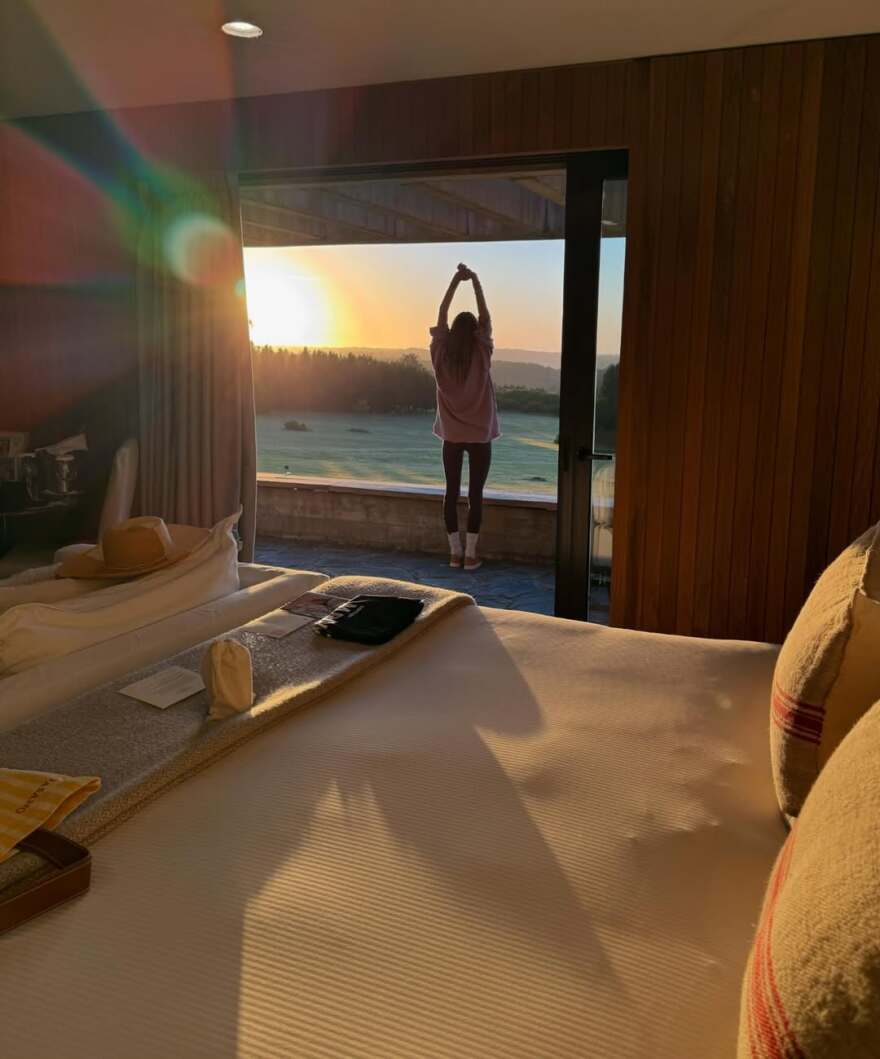 Αλεσάντρα Αμπρόσιο: Οι φωτογραφίες από την Πρωτοχρονιά στην Ουρουγουάη μαζί με τον σύντροφό της 