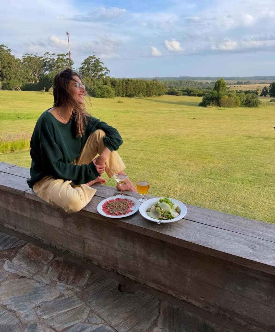 Αλεσάντρα Αμπρόσιο: Οι φωτογραφίες από την Πρωτοχρονιά στην Ουρουγουάη μαζί με τον σύντροφό της 