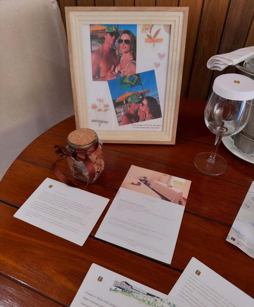 Αλεσάντρα Αμπρόσιο: Οι φωτογραφίες από την Πρωτοχρονιά στην Ουρουγουάη μαζί με τον σύντροφό της 