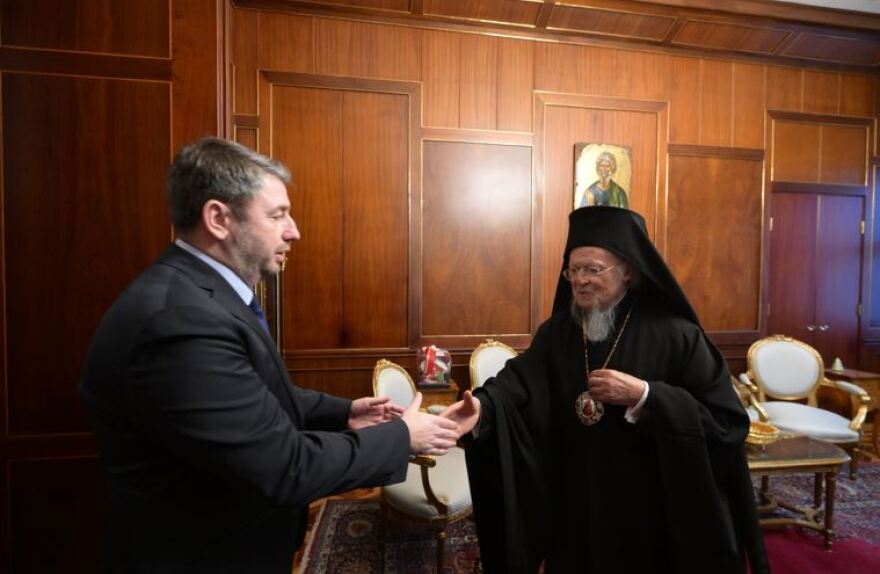 Στο Φανάρι ο Ανδρουλάκης - Η πατρίδα μας να βαδίσει σε δρόμους οικονομικής ανάπτυξης και κοινωνικής δικαιοσύνης