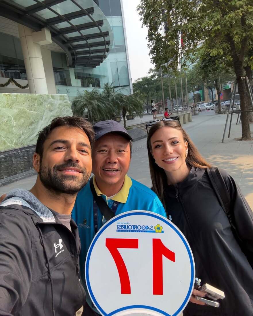 Αντρέας Γεωργίου: Ταξίδεψε με τη Σιμώνη Χριστοδούλου στο Βιετνάμ - Δείτε φωτογραφίες