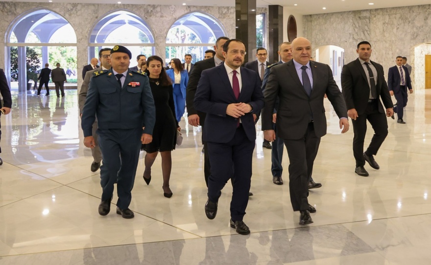 Με τον Χριστοδουλίδη η πρώτη συνάντηση του νέου προέδρου του Λιβάνου - «Βασιστείτε σε μας, είμαστε αδέλφια»