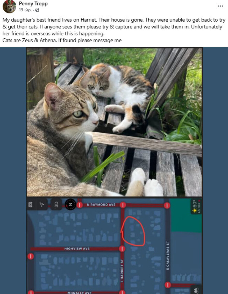 Βίντεο με πυροσβέστη να σβήνει τη φωτιά παρηγορώντας χαμένο σκύλο στην Καλιφόρνια