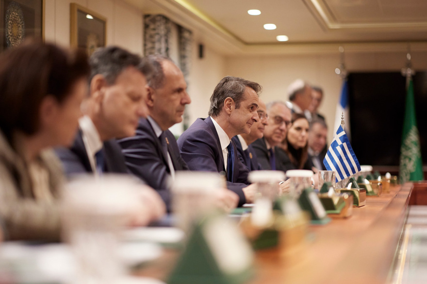 Κυριάκος Μητσοτάκης: Στρατηγική η συνεργασία Ελλάδας – Σαουδικής Αραβίας, ενισχύουμε τη σχέση μας