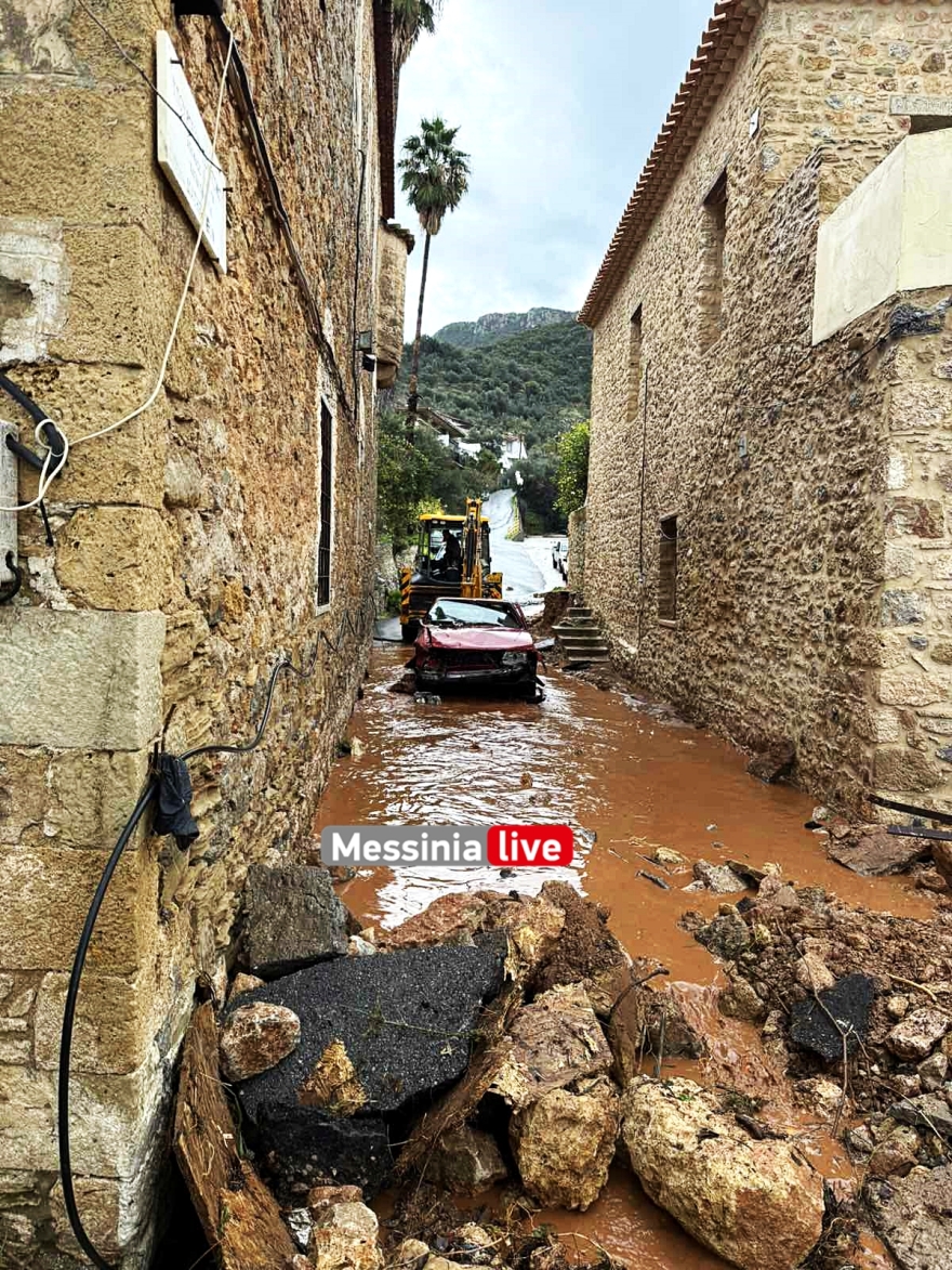 Κικίλιας: Σε κατάσταση έκτακτης ανάγκης οι Κιτριές Μεσσηνίας λόγω των καταστροφών από την κακοκαιρία