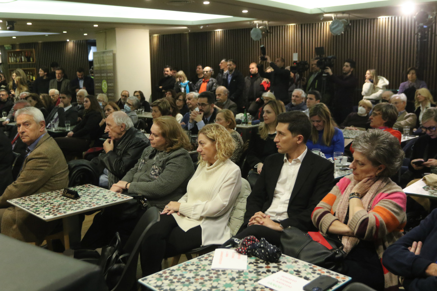 Σακελλαροπούλου και Βενιζέλος σε παρουσίαση βιβλίου - Δείτε φωτογραφίες