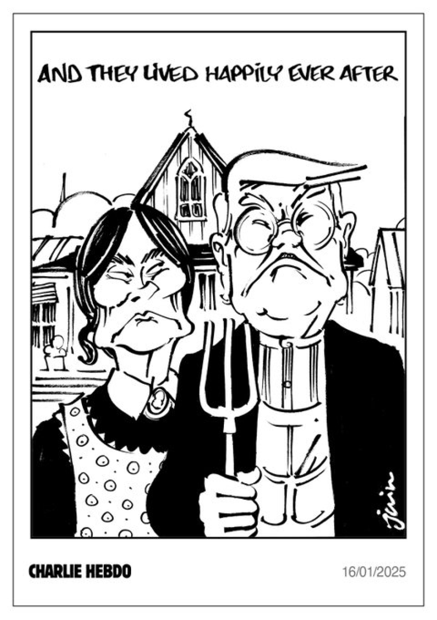 Βιτριολικά σκίτσα του Charlie Hebdo με τον Έλον Μασκ: Σαν σκουλήκι πετιέται από τη σορό του Ζαν Μαρί Λε Πεν