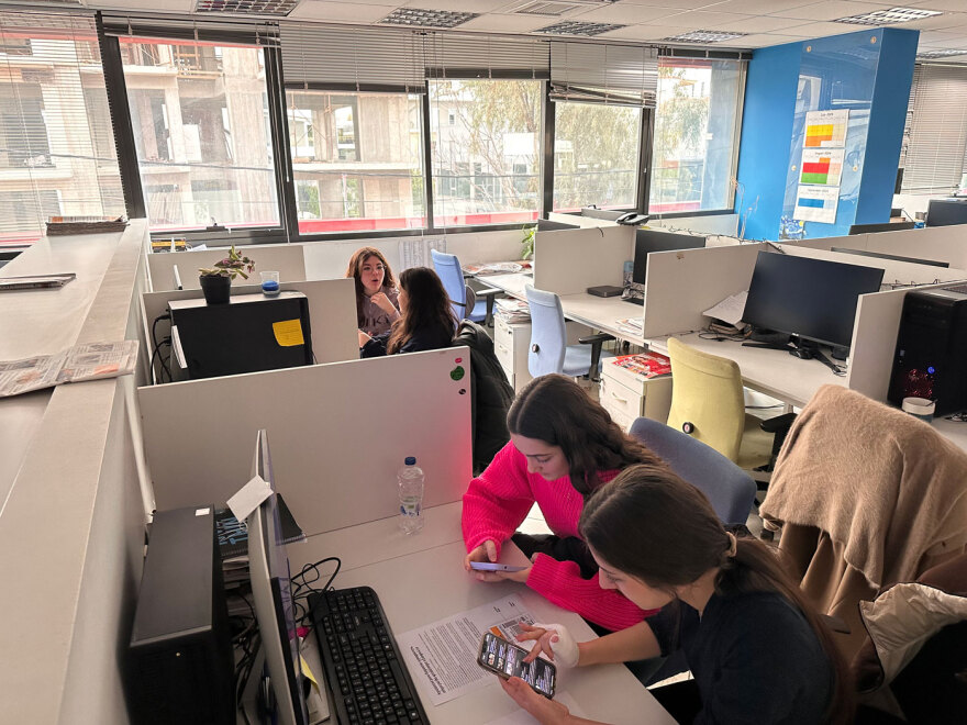 Οι μαθητές του Εκπαιδευτικού Οργανισμού «Θεμιστοκλής» έφτιαξαν το δικό τους «Πρώτο Θέμα»