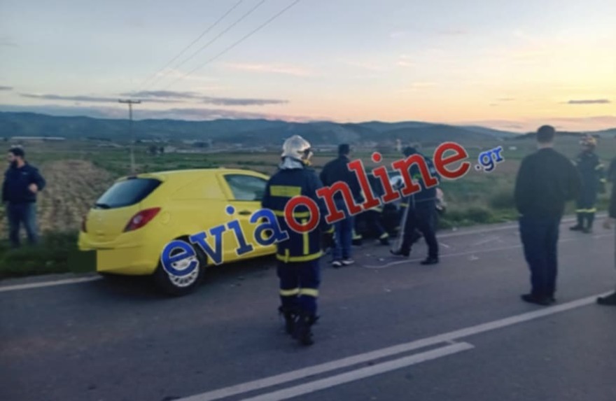 Ένας νεκρός σε τροχαίο στην Εύβοια - Τραυματίστηκαν και παιδιά