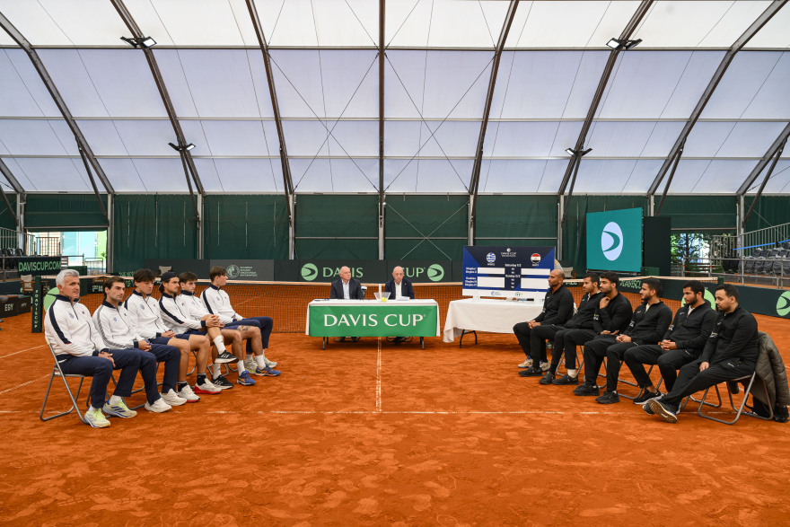 Davis Cup: Πρώτο σερβίς στη συνάντηση της Ελλάδας με την Αίγυπτο