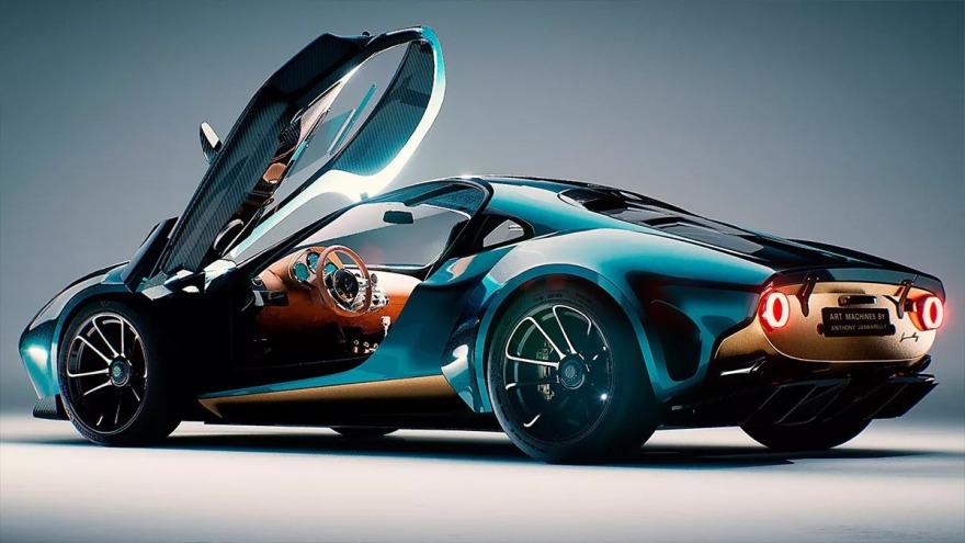 Γοητευτικό supercar με έμπνευση από το χθες