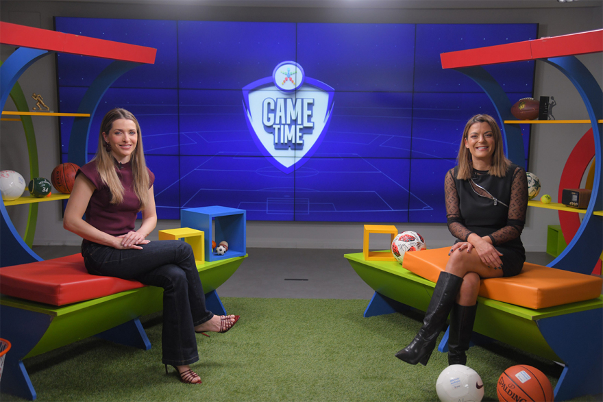 Η Βασιλική Τρουφάκου απαγγέλλει Ματίας Αλμέιδα στο ΟΠΑΠ Game Time