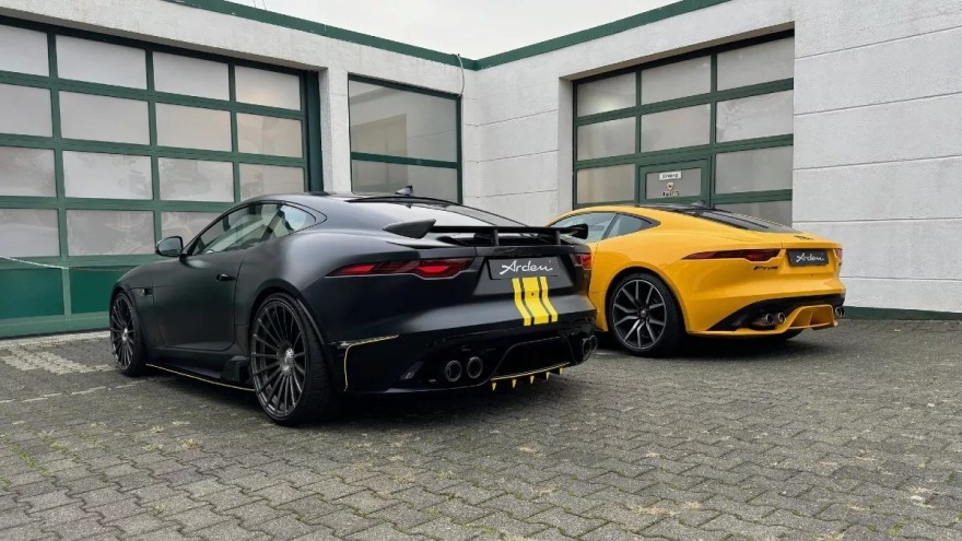 Μια Jaguar F-Type με ιδιαίτερη αμφίεση