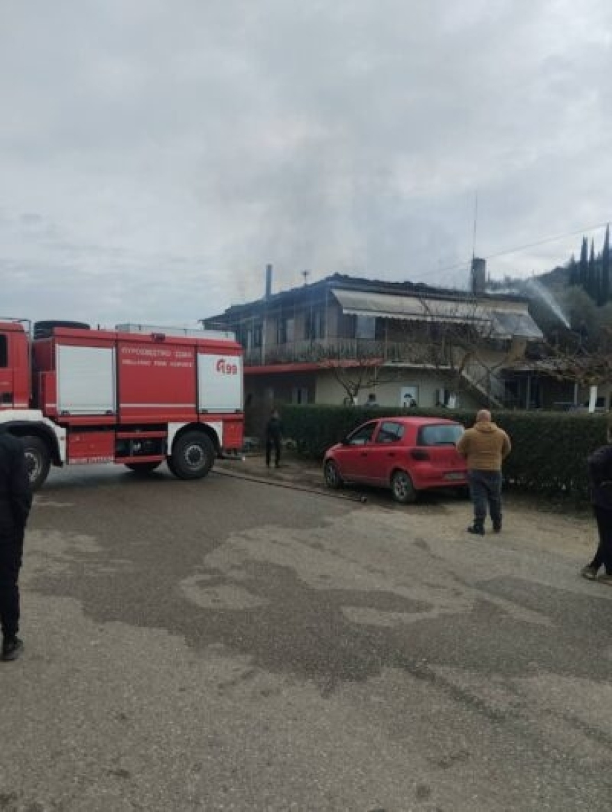 Τραγωδία στη Μακρυνεία: Ηλικιωμένη απανθρακώθηκε μέσα στο σπίτι της