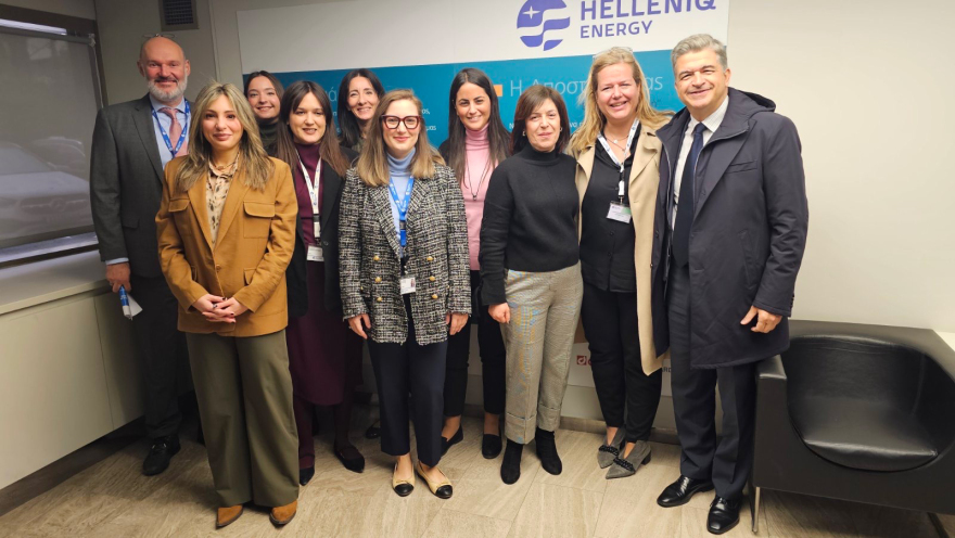 Η HELLENiQ ENERGY φιλοξένησε μεταπτυχιακούς σπουδαστές του ΟΠΑ