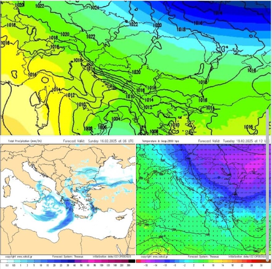 Αυξάνονται οι πιθανότητες για «ψυχρή εισβολή» - Πώς θα εξελιχθεί ο καιρός τις επόμενες ημέρες
