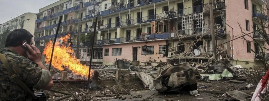 Ο πόλεμος Ρωσίας και Γεωργίας στη Νότια Οσετία και την Αμπχαζία το 2008