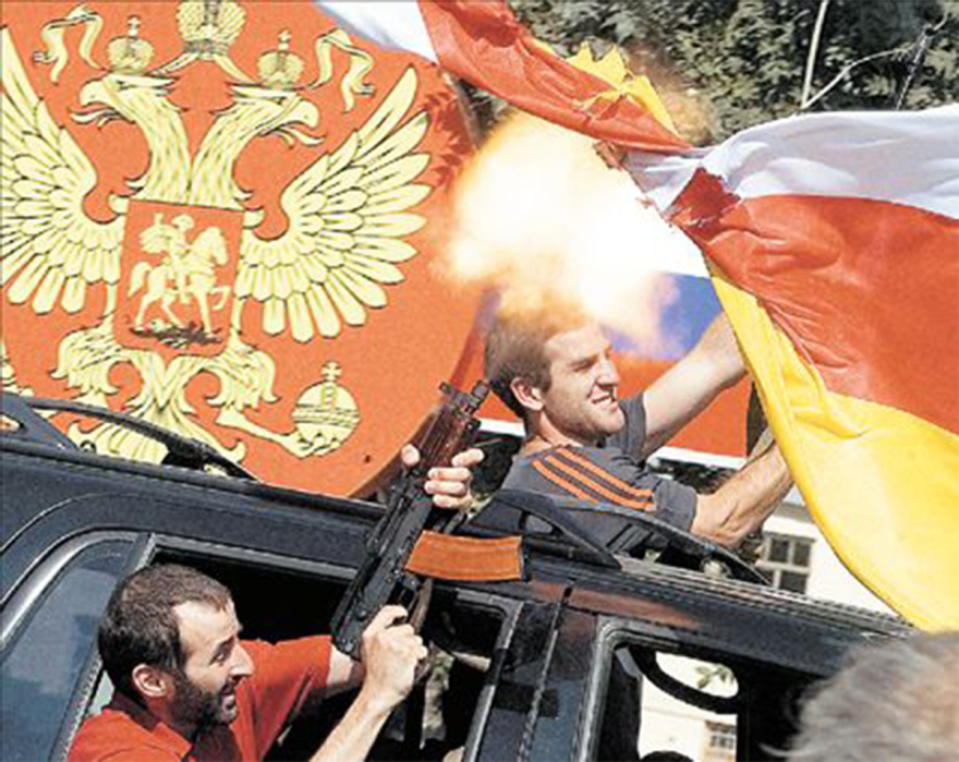 Ο πόλεμος Ρωσίας και Γεωργίας στη Νότια Οσετία και την Αμπχαζία το 2008